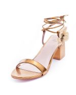 SANDÁLIA ORQUÍDEA OURO - Imagem 2