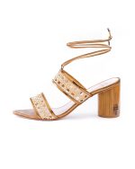 SANDÁLIA PALHA INDIANA E BAMBU