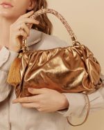 POUCH BAG CORAIS OURO - Imagem 5