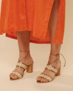 SANDÁLIA PALHA INDIANA E BAMBU - Imagem 3