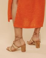 SANDÁLIA PALHA INDIANA E BAMBU - Imagem 4